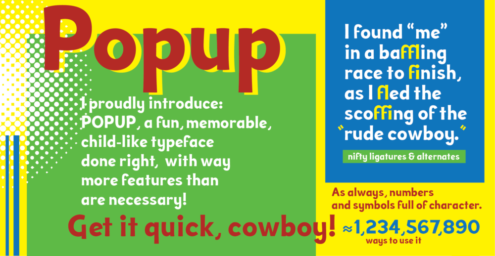 Popup At Weathersbee Type Micro Foundry Fonts By Derek Weathersbee